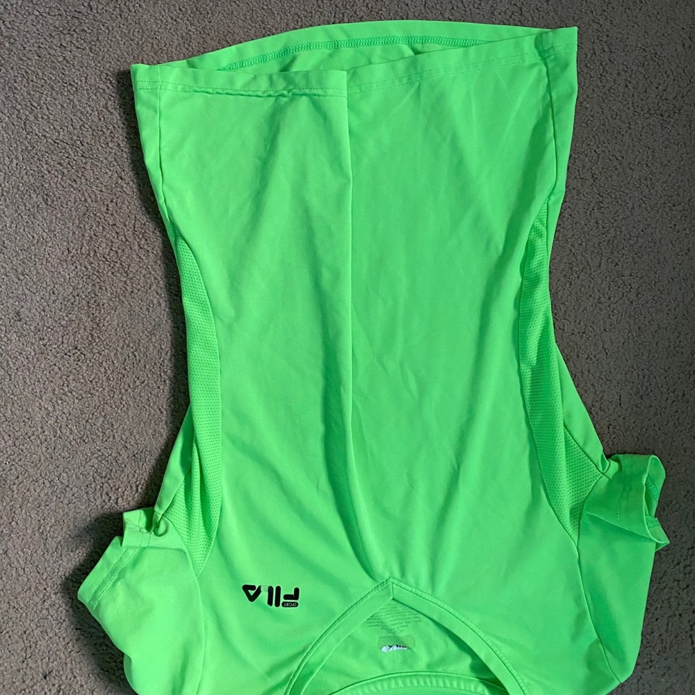 Green shirt